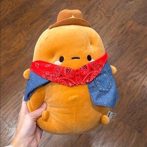 Cute Cowboy Plush Pillow